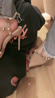 【槿一】舔休闲鞋-高跟踩狗爪-骑狗叼鞋 bf30319