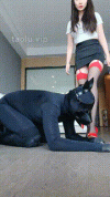 【梓晨】黑丝高跟御姐-鞭打-犬化-灌圣水-人体座椅 bf29515